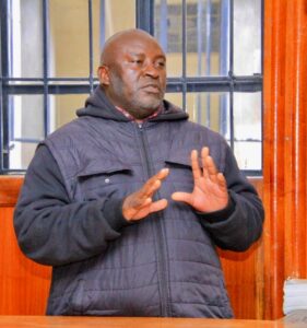 The Kibera Mp driver George Odour arraigned in Milimani law courts after calling journalist Larry Madowo "takataka" after a traffic confrontation