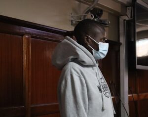 Police officer, constable Klinzy Baraza before justice Margaret Muigai denied bail again